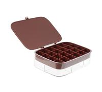 QYYZTQY Organizer Box MultiAsectional Earring And Necklace Storage Portable Travel Jewelry Holder Case Ornaments