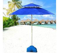 QYYZTQY Parasol Garden Parasols Double Top Patio Outdoor Sun Shade for Beach/Pool/Garden Umbrellas Round Sunscreen, Water/UV-Resistant Market Umbrella