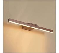 QYYZTQY Prontoni Moderni a Parete a LED, Lampada da Bagno per Il Bagno, Specchio Marrone Luci Anteriori dello Specchio, Lampada da Parete Creativa Interna, Lampada a Parete per la Camera da Letto del