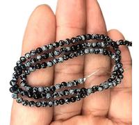 QYYZTQY Shower Curtain Charm Guarantee Natural Stone Round Loose Beads Moonstone Amazonian Sandstone Lapis Gem Jewelry Bracelet Necklace 3 4mm