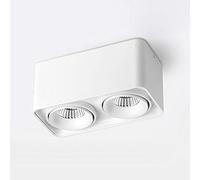 QYYZTQY Spotlight a Parete a Parete Quadrata a Parete montata Nordic Downlight a Testa Singola Luce Doppi fari Dare Lights Corridor corridoio Spotlight Sottlight Downlight Downlight Calda Luce 3000K