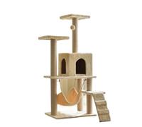 QYYZTQY Stroccia a rampicante Cat Clat, Porta da Nido Albero di griglia per Arrampicata con in Legno Massiccio, Piccolo graffiando Dopo Lo scalatore del Gatto (B)