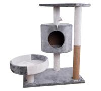 QYYZTQY Stroccia a rampicante rastrelliera da Nido Albero di griglia per Arrampicata con in Legno Massiccio, Piccolo graffiando Dopo Lo scalatore del Gatto (E)