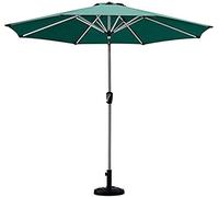 QYYZTQY Sun Parasol 9'/2.7M Parasols Patio Table Umbrella Outdoor with 8 Sturdy Ribs for Garden, Deck, Backyard And Pool, Light Khaki