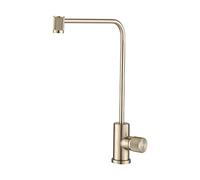 QYYZTQY Tap 360 Rotazione Fast SISTEMI Filtro di Acqua DAVILI OSMOSI RUCCHETTO CUSCINE CUSCETTO Tap-BRAGGIO (Oro BRIGADA, A)