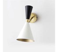 QYYZTQY Testa della Parete da Parete in Metallo Moderno Nordico Luce murale E26/ Base per Soggiorno Studio Camera da Letto Solco