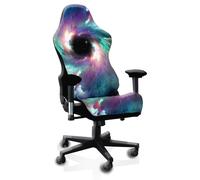 QYZDLM Coprisedia da gaming, con stampa 3D, elasticizzato, per sedia reclinabile da computer, con copertura per bracciolo (senza sedie) (C)