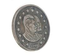 QYZXTH 1949 Russia Lenin E Stalin Profilo Monete Commemorative Medaglia Monete Vintage Artigianato Regali-OneSize