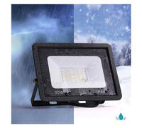 QZCX Fari LED da Esterno, Proiettore a LED, Impermeabile IP66 20W 30W 50W 100W 200W Riflettore Faretto LED Luce di inondazione Lampada da Giardino for Esterni Lampione Stradale(Cold 6000K_1_50W)