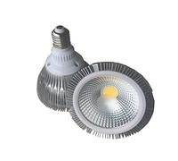 QZCX LED mais, 2pcs Potenza 18W COB PAR Faretti Lampada PAR38 E27 CE ROHS PAR38 Spot Light 18W Par Lampadine a mais a LED(Cold white 6000K)