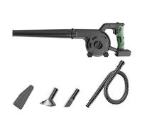 QZCX Soffiatore a Batteria da Giardino Motore brushless Aspirapolvere Elettrico Regola la velocità Utensile Elettrico azionato a Mano