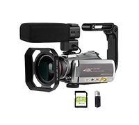 QZCX Videocamera Digitale, Videocamera videocamera con microfono AZ50 64x Registratore di fotocamera digitale zoom di Digital Zoom Vision Vision for la registrazione Vlog