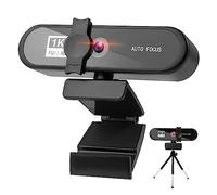 QZCX Webcam PC, Webcam 4K 2K 1080P Full HD Web Camera con microfono USB Web Cam for PC Computer Video Mini fotocamera 4K(1080P)
