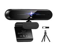 QZCX Webcam PC, Webcam 4K HD 8MP Auto Focus USB Web Camera con microfono Webcamera for PC portatile/Videochiamata/Streaming for conferenze,per streaming live, videochiamate, conferenze