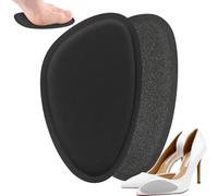 Qzdtue Ball of Foot Cushions for Women, Anti Slip Metatarsal Pads, Soft Forefoot Support Inserts, 4.72x2.76x0.2 Inches, Ideal for Pumps, Sandals, Wedges, Flats, Hiking Boots, Daily Comfort