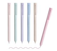 Qzdtue Colored Gel Pens, Color Ink Writing Pens, Retro Water-Based Stationery, Multicolor, Smooth Creative Flow, Comfortable Grip Design, for Drawing Note Taking School or Travel Use