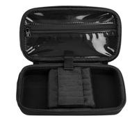 Qzdtue Darts Protective Case, Dart Storage Carrying Bag, Secure Darts Organizer Bag, 220 g (Black) 8,66 x 4,72 x 2,56 pollici, Storaged Organized with Handle for Home Office Game Room, Nero , Se