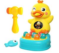 Qzdtue Electronic Duck Game, Interactive Whack Toy, 5,91 x 7,09 x 8,27 pollici, Colorful Learning Activity, Motor Skill Builder, Educational Fun Gadget, for ABS Hammer Toy, Kids Boys Girls