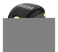 Qzdtue Finger Counter, 5-Digit Fingers Clicker Counter with Electronic Digital Display, Portable Prayer Counting Tool, Digital Tasbeeh for Meditation, Green, Rose Gold, Dark Black