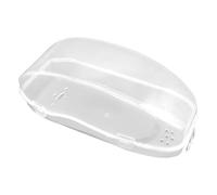 Qzdtue Kids Goggle Case, Snorkeling Eyewear Organizer, Portable Protective Box 6,89 x 2,95 x 1,97 pollici, Breathable Design, Durable Diving Glasses Storage, Blue, Travel and Home Use, Large Glass