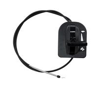 Qzdtue Lawn Mower Cable, Choke Throttle Wire, 1150mm, Safe Start Cord, Cadet Replacement, ABS Metal Construction, Engine Control, for Outdoor Yard Tool, Home Garden Accessory