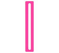 Qzdtue Mahjong Line Reader, Guided Reading Strips, 6x1x0.13 pollici, Beginner Friendly Accessory, Lightweight Compact Design, Clear Visual Aid, Portable Game Tool, for Women Men Kids
