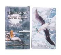 Qzdtue Oracle Cards, Tarocchi Divination Tools, Fate Reading Witch Set, 4.13x2.44 inch Standard Deck for Mystical Practices, Spiritual Insight, Attivities, Social Playing Entertainment