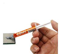 Qzdtue Pasta Termica, Pasta Conduttiva, Grasso Conduttivo Silicone Tubo Siringa per Componenti Elettroniche Casa CPU Stampante