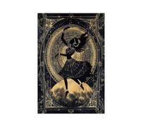 QZFNCOYU Stampa artistica da parete su tela con immagine di Carly The Art of Goddess, decorazione artistica da parete per soggiorno e camera da letto, 30 x 45 cm