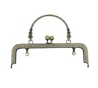 QZHAXITYT Struttura della Borsa in Metallo | Multicolor for realizzare borsette: chiusura a bacio(Bronze)