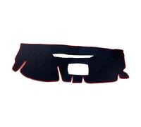 QziH Auto Cruscotto Copertura Zerbino Antiriflesso Cruscotto Tappetino Anti-Sole Tappeto per Dacia Sandero Stepway 2 MK2 2013-2020,A-Black