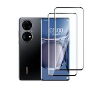 QZJinch 2+2 Pezzi Pellicola Vetro Temperato per HUAWEI P50 Pro,2 Pezzi Pellicola Protettiva e 2 Pezzi Pellicola Fotocamera,3D Copertura Totale,Ultra HD,Senza Bolle,Anti-Graffio,Durezza 9H