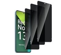 QZJinch 3 Pezzi Privacy Pellicola Protettiva per Redmi Note 13 Pro 5g,Senza Bolle,Anti-Graffio, Durezza 9H,Ultra Resistente,Anti-Impronte