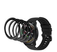 QZJinch 4 Pezzi Vetro Temperato Compatibile per Xiaomi Mi Watch,3D Copertura Totale,Ultra HD,Senza Bolle,Anti-Graffio,Installazione Facile,Compositi in PMMA
