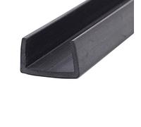 QZLNONTK Protezione Flessibile for Bordi in Gomma con Canale a U: Facile Installazione for Auto, Barche, macchinari e Altro(20x15mm,Length 10m/393inch)