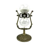 QZQJUILU Clessidra, Clessidra, Timer con 1 Minuto, 5, 10, 15 e 30 Minuti per Decorazioni Ornamentali, Natale, Capodanno, Compleanno, Tavolo, libreria, Scuola(B 11 * 24CM)
