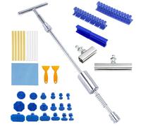 QZQUFJ 38 Pezzi Kit Riparazione Ammaccature Auto, Tirabolli per Carrozzeria, Kit Riparazione Carrozzeria Auto, per Il Frigorifero,la Motocicletta,la Lavatrice, Levabolli Carrozzeria