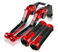 QZQXEMEDQ Frizione Freno Leve per Kawasaki NINJA250R Ninja 250R 2008-2012 2011 Moto in Alluminio Regolabile Freno Leve di Frizione Manubrio Manopole estremità(11)