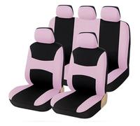 QZQXEMEDQ Set Coprisedili Auto Per 5 7 Posti Per Rio K2 Fodera Protettiva Cuscino Supporto Seggiolino Auto Accessori Interni Compatibili(5 Seats-pink)