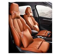QZQXEMEDQ Set Coprisedili Auto Per BMW Per Serie 1 2 Per 118I 120I 125I 228I 230I 235I Per E81 E82 E87 E88 Per F20 Coprisedile Auto supporto Cuscini(Orange Lux)