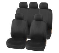 QZQXEMEDQ Set Coprisedili Auto Per Focus Per 5 7 Posti Copriauto Compatibile Accessori Interni Supporto Cuscino Protettivo(5 Seat-black)