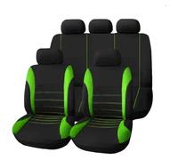 QZQXEMEDQ Set Coprisedili Auto Per Je&ep Per Wrangler Per JK/JL/TJ/YJ 1987-2021 Fodera Protettiva Impermeabile Supporto Sedile Auto(Green)