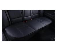 QZQXEMEDQ Set Coprisedili Auto Per Maggior Parte SUV Berline Porte Cuscino Supporto Sedile Auto Protezione Protettiva Singolo Senza Schienale Pelle PU(1pcs back black)