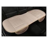 QZQXEMEDQ Set Coprisedili Auto Per Maggior Parte SUV Quattro Porte Berline Protezione Seggiolino Auto Singolo Senza Schienale Fodera Cuscino Supporto Seta Traspirante(1 Pcs Back Beige)