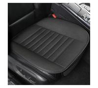 QZQXEMEDQ Set Coprisedili Auto Per Maggior Parte SUV Quattro Porte Berline Protezione Seggiolino Auto Singolo Senza Schienale Fodera Cuscino Supporto Seta Traspirante(1 Pcs Front Black)