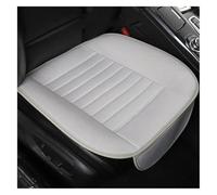 QZQXEMEDQ Set Coprisedili Auto Per Maggior Parte SUV Quattro Porte Berline Protezione Seggiolino Auto Singolo Senza Schienale Fodera Cuscino Supporto Seta Traspirante(1 Pcs Front Gray)