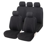 QZQXEMEDQ Set Coprisedili Auto Per Mondeo 4 Coprisedile Auto Coprisedile Protettivo Accessori Impermeabile(Black Full Set)