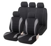 QZQXEMEDQ Set Coprisedili Auto Per Mondeo 4 Coprisedile Auto Coprisedile Protettivo Accessori Impermeabile(Gray Full Set)