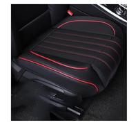 QZQXEMEDQ Set Coprisedili Auto Per Protecto PU Leather Car Seat Cover Cushion Support Extension Antiscivolo Mat Size(Black Red1pcs)