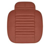 QZQXEMEDQ Set Coprisedili Auto Per VW Per Polo Per Atlas Per Jetta Per Bora Per Sharan Coprisedile Auto Pelle PU Supporto Cuscino Protettivo(Brown 1 Seat)